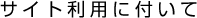 �T�C�g���p�ɂ���